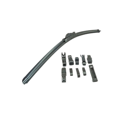 Spazzola Tergicristallo Universale 16" (400mm) 10 Adattatori, Spazzola Universale, Senza Snodi