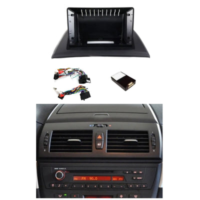 Kit Montaggio Autoradio 9"Pollici BMW X3-E83 (2003-2011) Mascherina, Cablaggio Autoradio Android