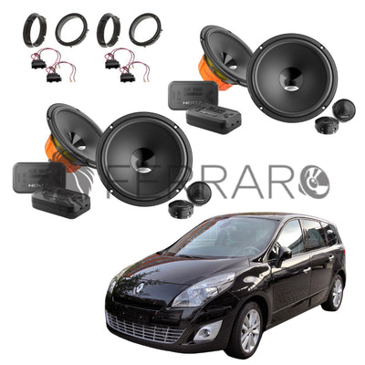 Hertz Kit 8 Casse | DSK 165.3 | Ant/Post | Renault Scenic III | 3ª Serie (2009-2016)
