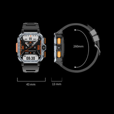 SmartWatch Android 46mm, Bluetooth , Call, NFC, Rubrica, Notifiche, Whatsapp, TikTok, Youtube