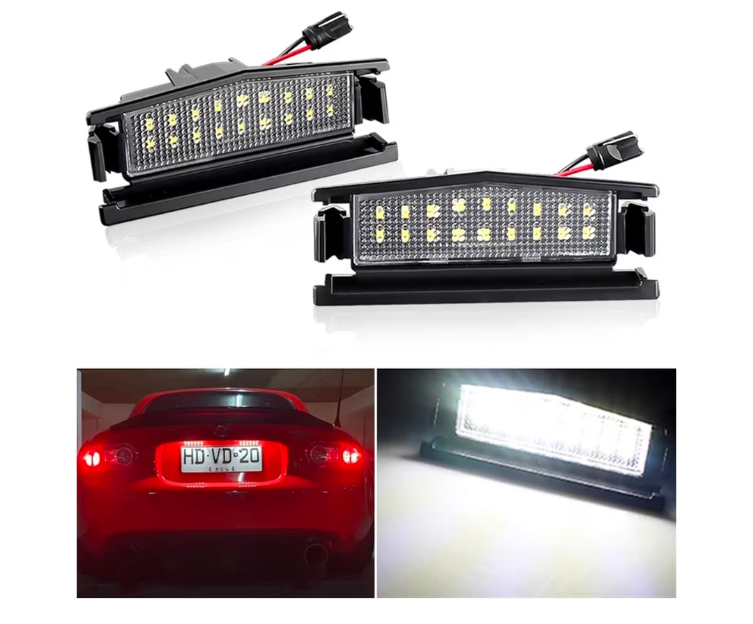Set Luci Targa a Led per Mazda 2, MX-5, Plug and Play