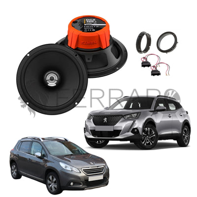 Hertz Kit 2 Casse | DCX 165.3 | Ant o Post | Peugeot 2008 1ª/2ª dal 2013>