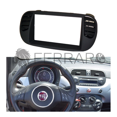 Mascherina 2DIN | Fiat 500s (2007-2015)