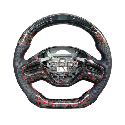 Volante Sportivo per Honda Civic (2011-2017), Carbonio, Customizzato in Pelle