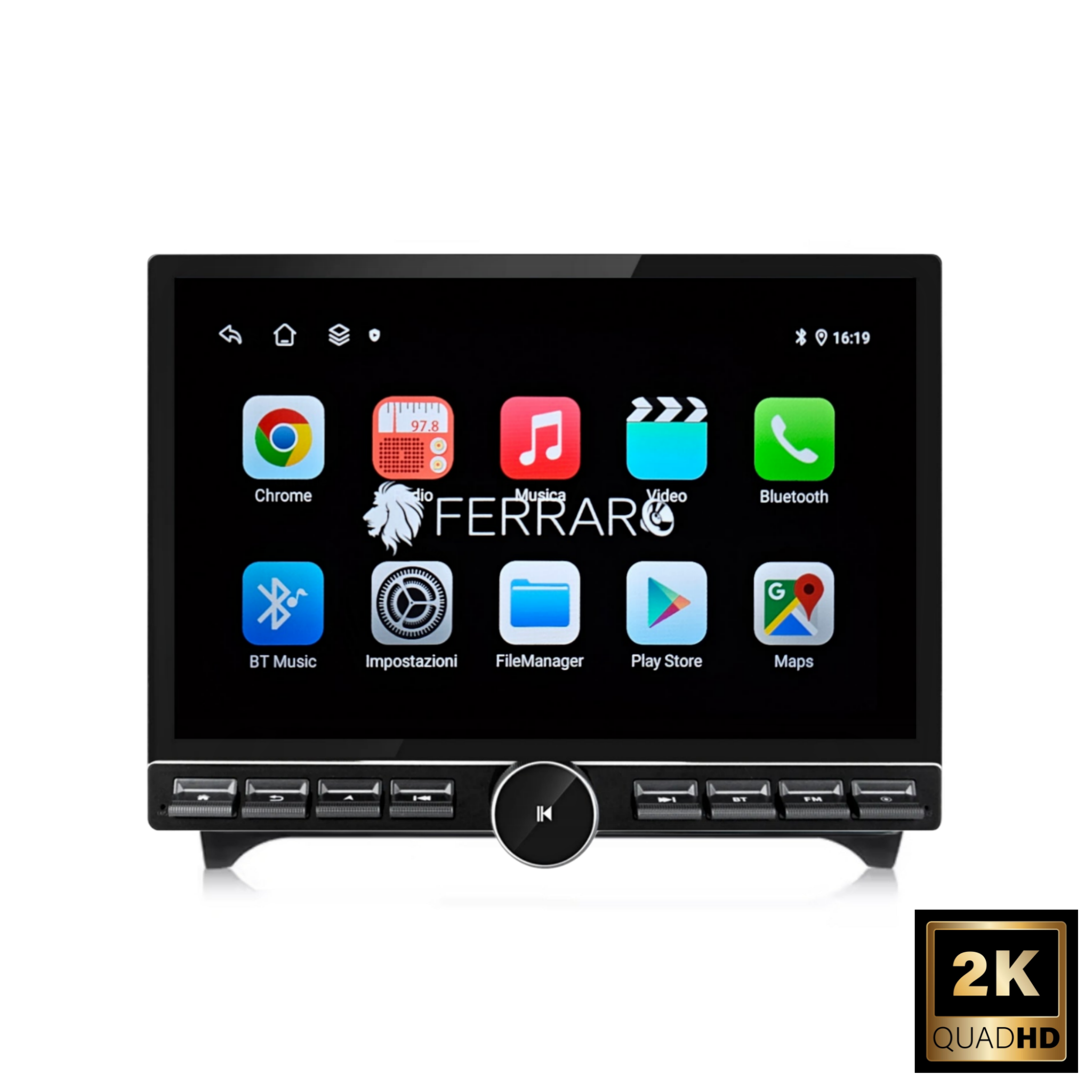 Autoradio per Audi TT 11.8" 2K | 2006-2014 | Android | Bluetooth | CarPlay | Android Auto | 4/64GB Ram