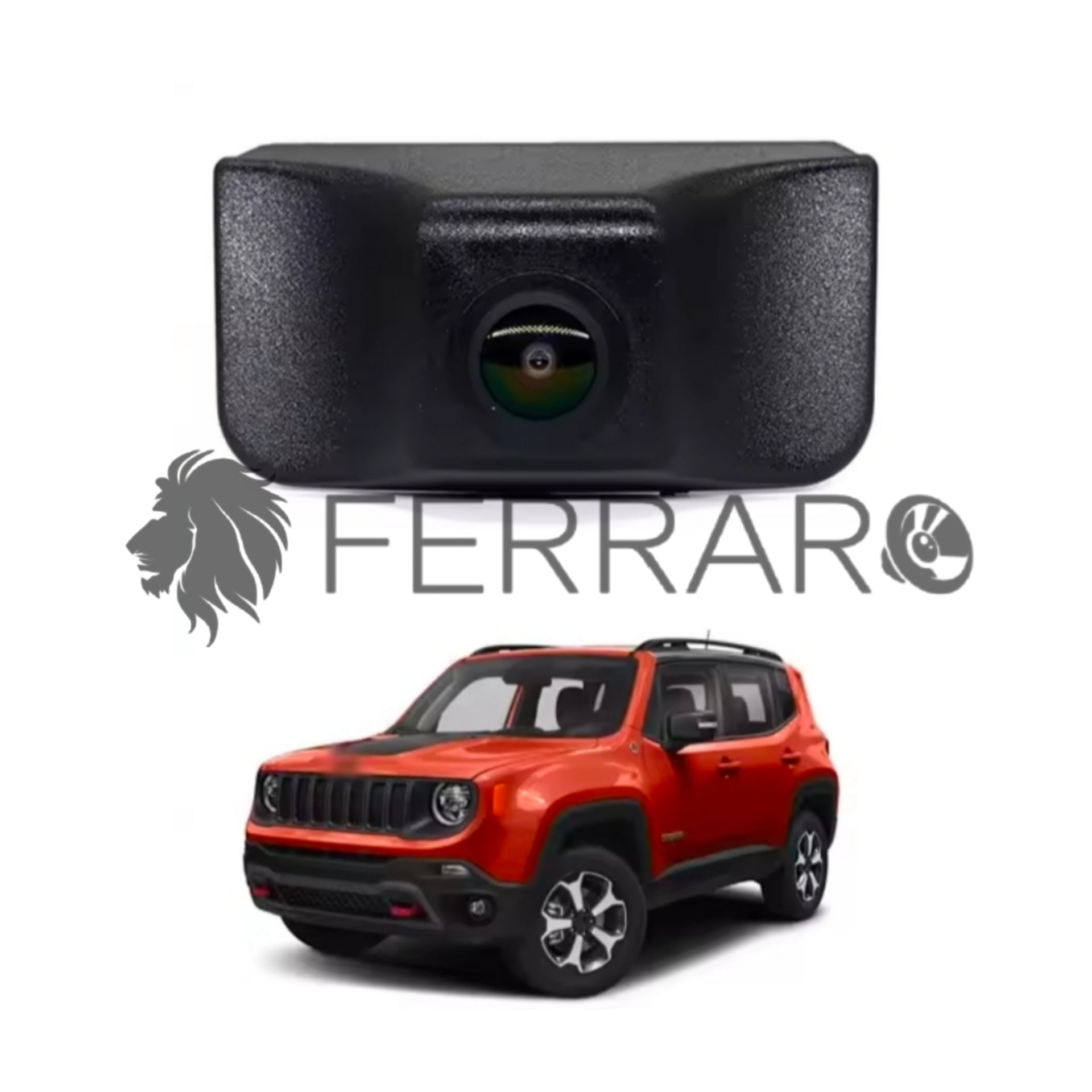 Telecamera Posteriore AHD Per Jeep Compass 2017-2021 - 1920x1080P, 170° Grandangolo, Impermeabile, Sostituzione FA8411