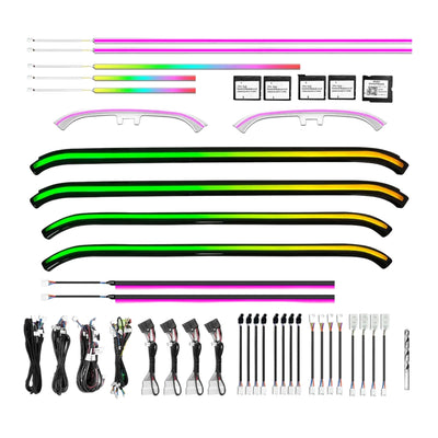 Ambient Light per Land Rover Defender L663 (2019-2026), 64 Colori RGB