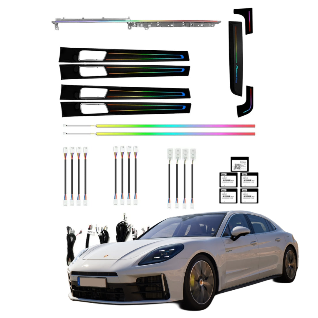 Ambient Light per Porsche Panamera (2017-2023), 64 Colori RGB
