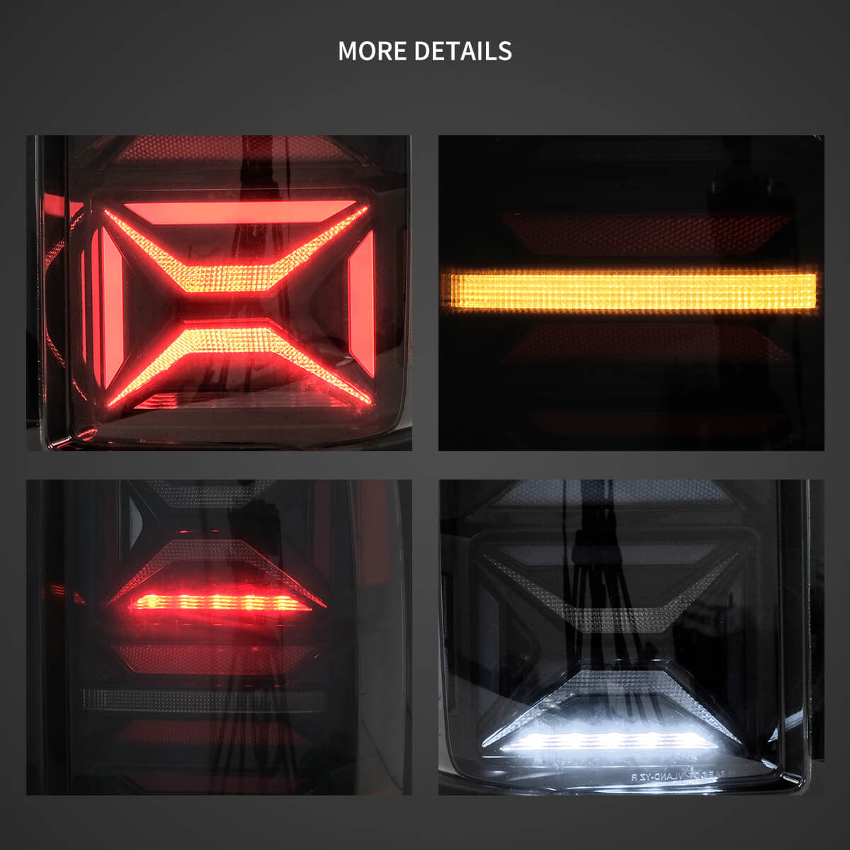 Fanali Posteriore Completo per Volkswagen Amarok (2010-2022) a LED