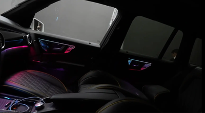 Ambient Light per Mercedes GLK x204 (2008-2015), 256 Colori, APP