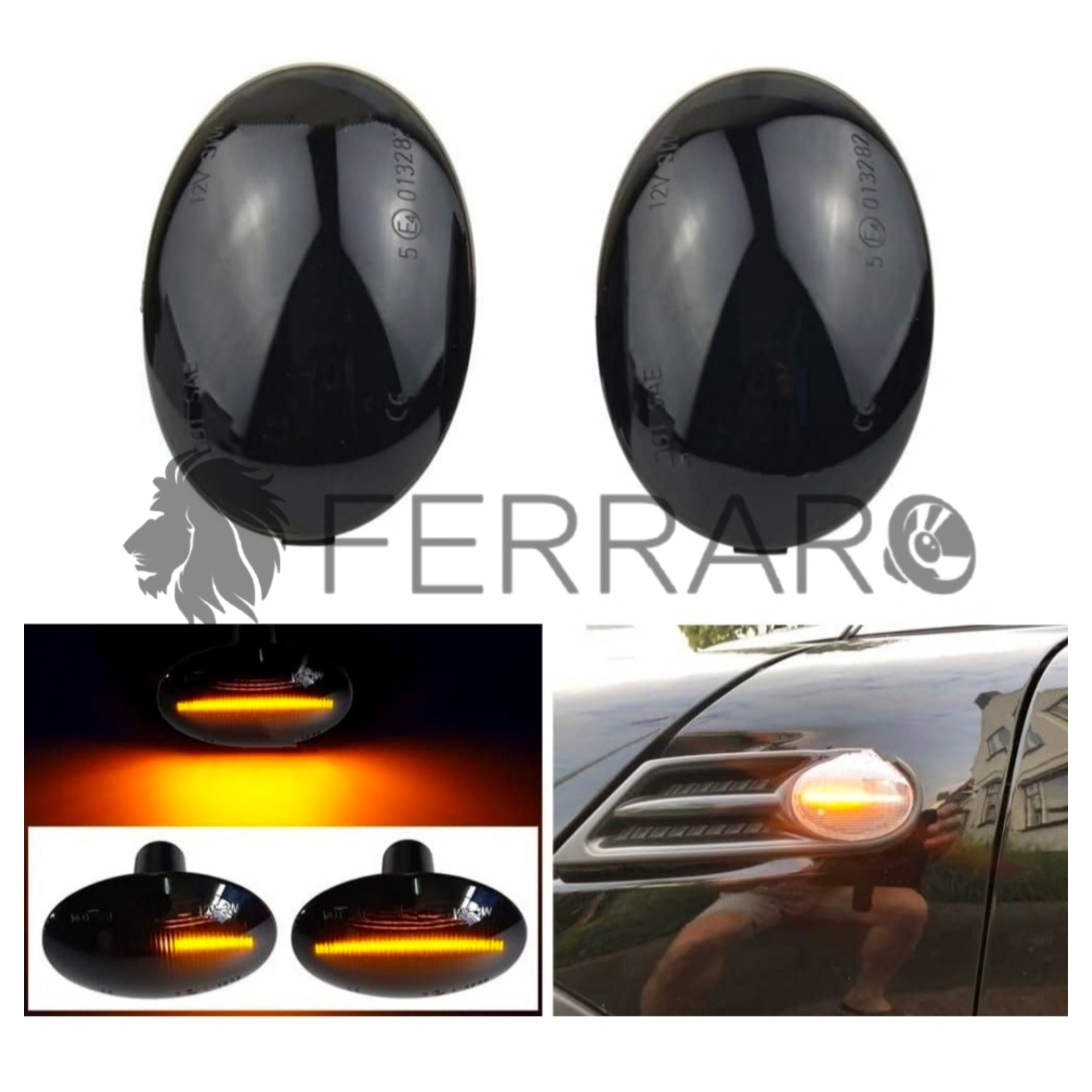 Indicatore Direzione Led per BMW Mini R56, R57, R58, R59 (2007-2013), Plug and Play