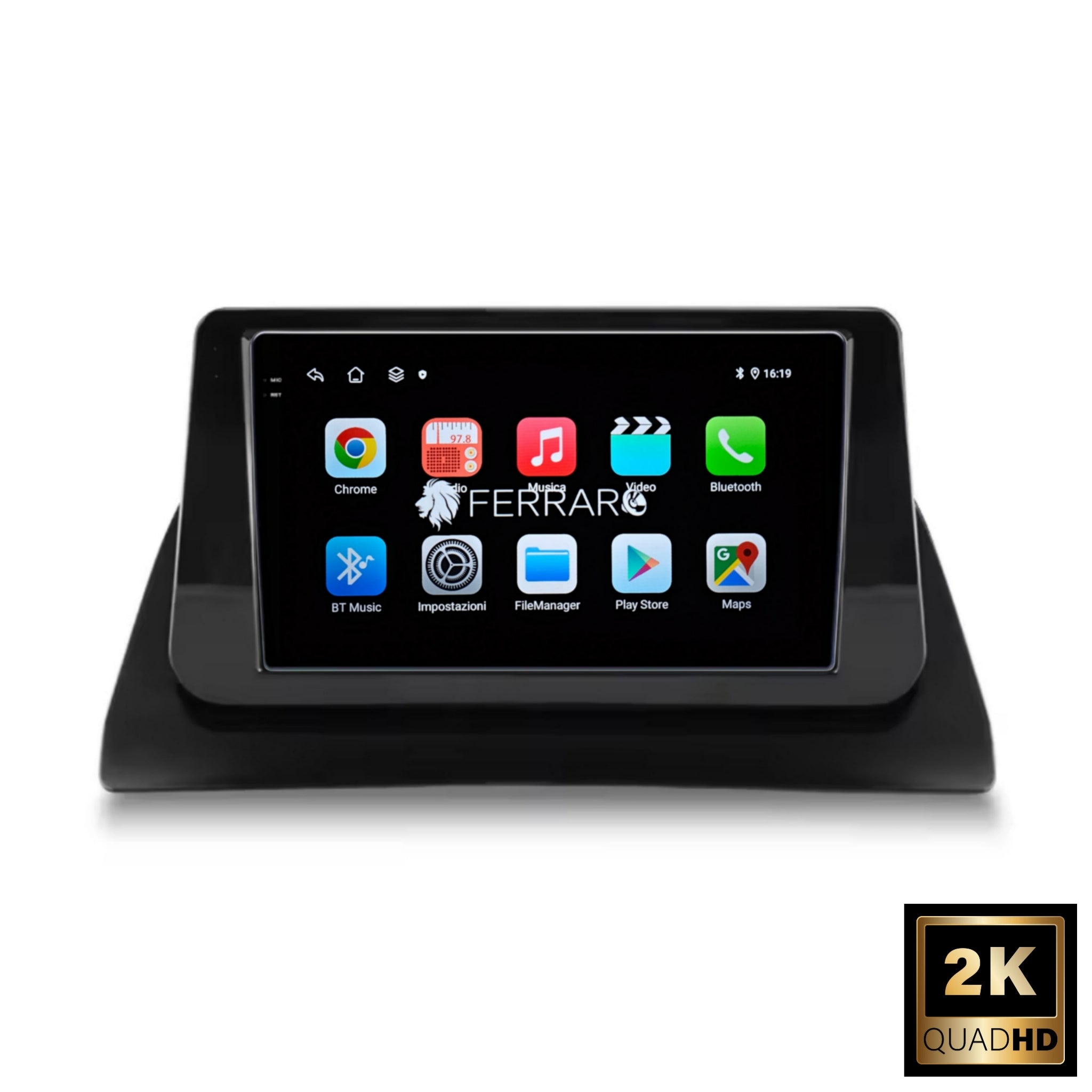 Autoradio per Renault Kangoo 9" 2K | 2008-2018 | Android | Bluetooth | CarPlay | Android Auto | 12/256GB Ram
