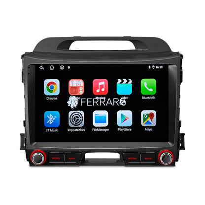 Autoradio per Kia Sportage 3 9" | 2010-2016 | Android | Bluetooth | CarPlay | Android Auto | 2GB/4GB/6GB/8GB Ram