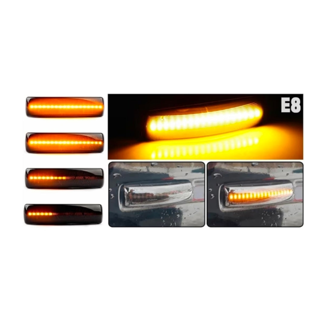 Indicatore Direzione Led per Land Rover Discovery, Range Rover, Freelander (Compatibilità in Descrizione), Plug and Play