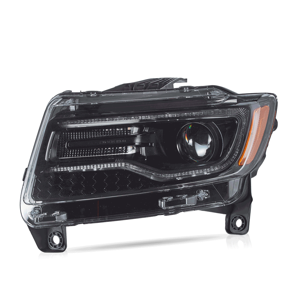 Fanali Anteriore Completo per Jeep Grand Cherokee WK2 (2010-2013) a LED