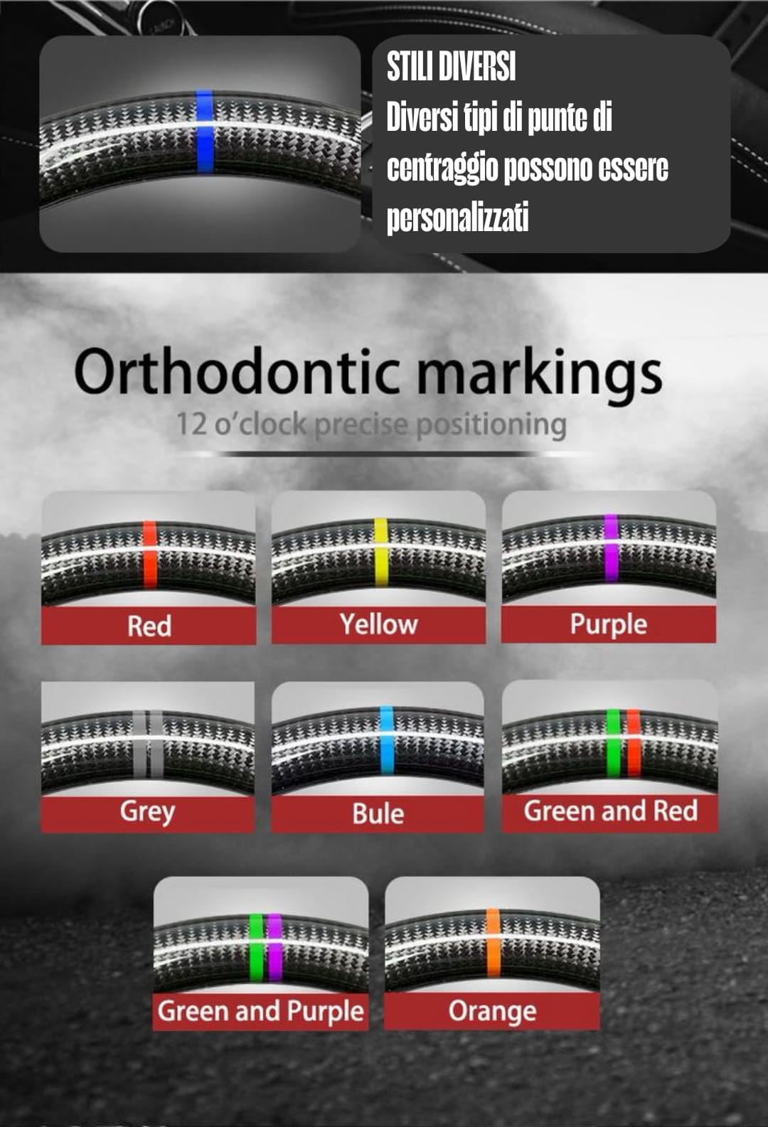 Volante Sportivo per Smart 453, Carbonio, Customizzato in Pelle (su Ordinazione)