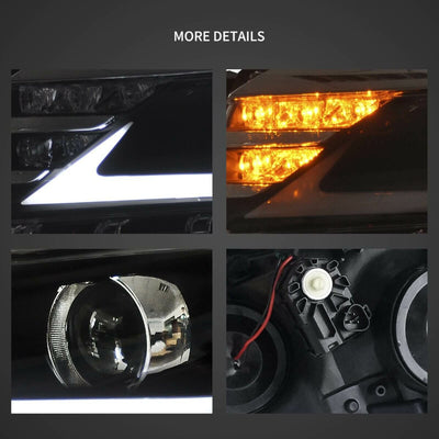 Fanali Anteriore Completo per Toyota Corolla E170 (2013-2017) a LED