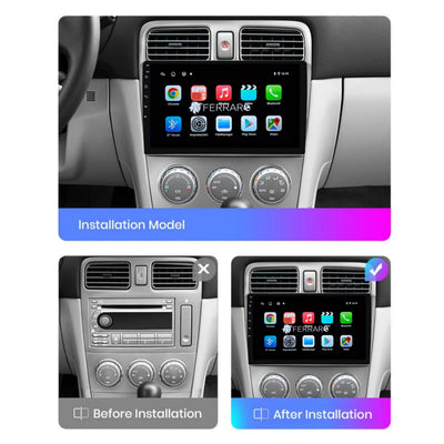 Autoradio per Subaru Forester SG 9" | 2002-2008 | Android | Bluetooth | CarPlay | Android Auto | 2GB/4GB/6GB/8GB Ram