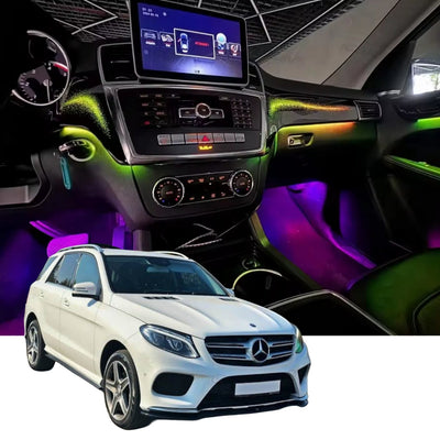 Ambient Light per Mercedes Benz ML, GL, GLE, GLS, 64 Colori RGB
