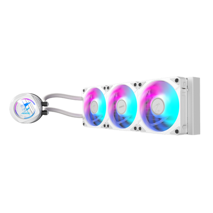 Gigabyte | AORUS WATERFORCE II 360 ICE AIO Liquid CPU Cooler, Ventole ARGB 3x120mm