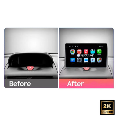 Autoradio per Peugeot Expert 9" 2K | 2007-2016 | Android | Bluetooth | CarPlay | Android Auto | 12/256GB Ram