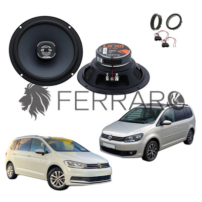 Hertz Kit 2 Casse | X 165 | Anteriore | VW Touran 1ª e 2ª Serie (2003-2024)