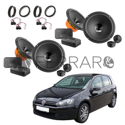 Hertz Kit 8 Casse | DSK 165.3 | Ant/Post | VW Golf 6ª Serie dal 2008>