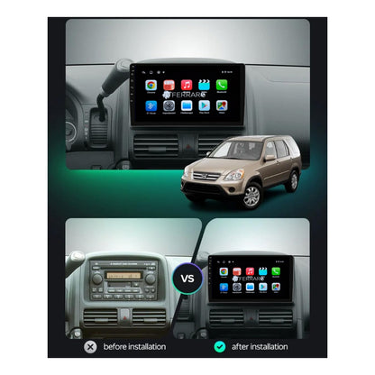 Autoradio per Honda CR-V 2 9" | 2001-2006 | Android | Bluetooth | CarPlay | Android Auto | 2GB/4GB/6GB/8GB Ram