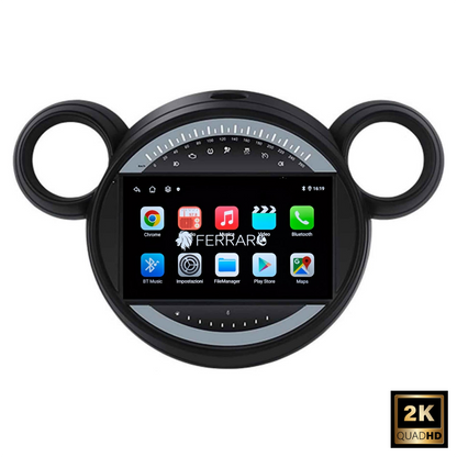 Autoradio per Mini Countryman R60 9" 2K | 2010-2016 | Android | Bluetooth | CarPlay | Android Auto | 12/256GB Ram