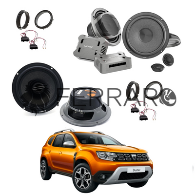 Hertz Kit 6 Casse, CX 165, CK 165, Ant/Post, Dacia Duster II dal 2017>