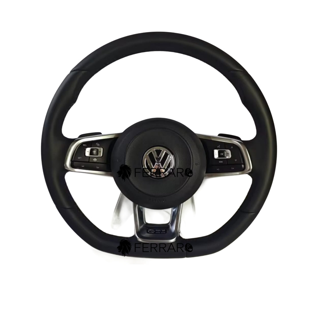 Volante per Volkswagen, 7ª Generazione, Filo Nero, Senza Etichetta, R