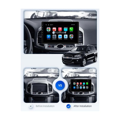 Autoradio per Chrevolet Captiva 10.1" | 2011-2016 | Android | Bluetooth | CarPlay | Android Auto | 2GB/4GB/8GB Ram