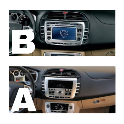 Kit Montaggio Autoradio 9"Pollici Lancia Delta (2008-2014), Mascherina, Cablaggio per Autoradio Android