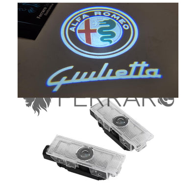 Luce di Cortesia Alfaromeo Giulietta (2011-2018) Plug and Play, Proiettore Logo