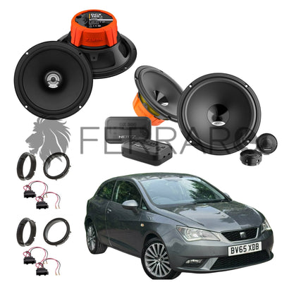 Hertz Kit 6 Casse | DSK 165.3 | DCX 165.3 | Ant/Post | Seat Ibiza 6J | IV (2009-2018)