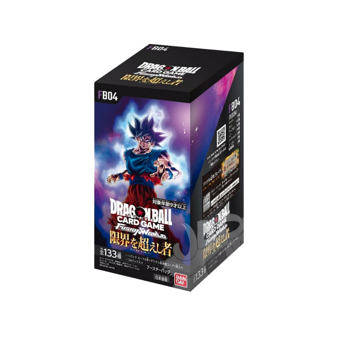 Dragon Ball Super Card Game Fusion World Ultra Limit FB04 Display – 24 Buste (JP)
