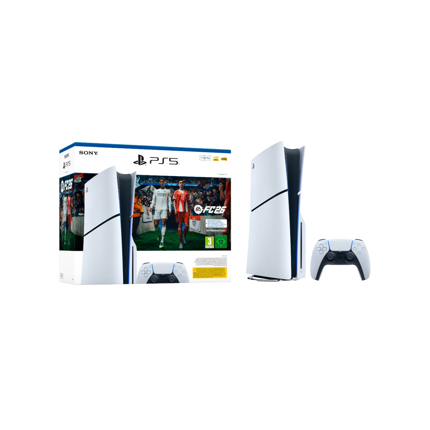 Pre-Ordine PS5 Console 1TB Standard Edition E Chassis White + FC 26 ITA