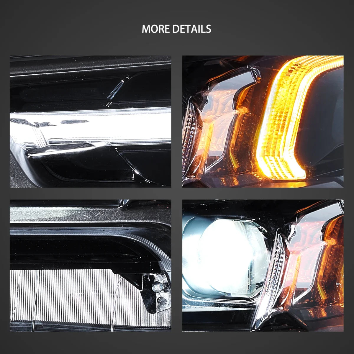 Fanali Anteriore Completo per Toyota Hilux (2021-2024) a LED