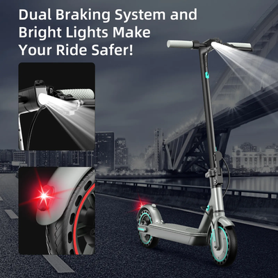 FerraroStore D8 Pro con Sospensioni, Monopattino Pieghevole, 8.5", Batteria 36V