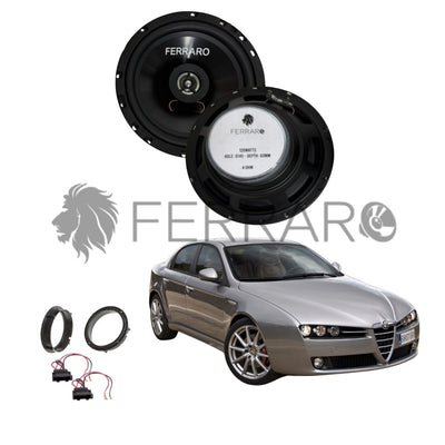 FerraroStore Kit 2 Altoparlanti | ASC-652PC | Ant o Post | Alfaromeo 159
