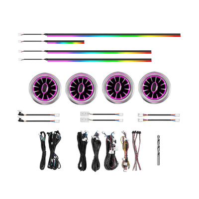 Ambient Light per Mercedes Smart 453, Coupè, 256 Colori RGB