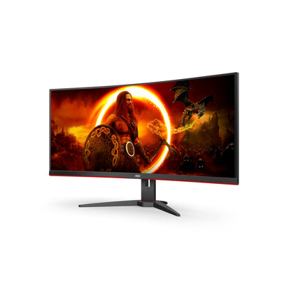 AOC Monitor Gaming 34" | CU34G2XE/BK | VA, 144Hz/1ms