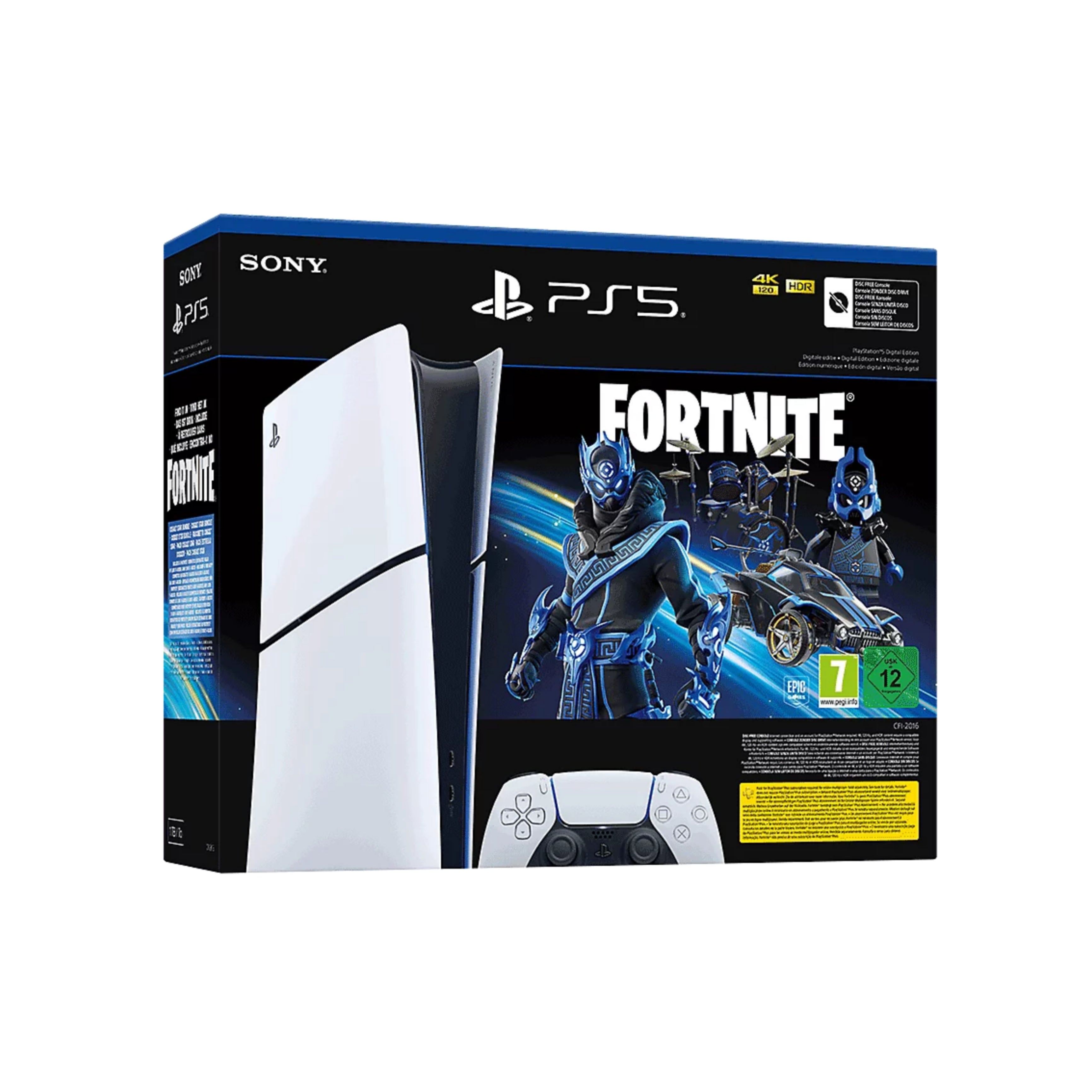 Sony PS5 Slim Digital | 1TB | Bundle Fortnite