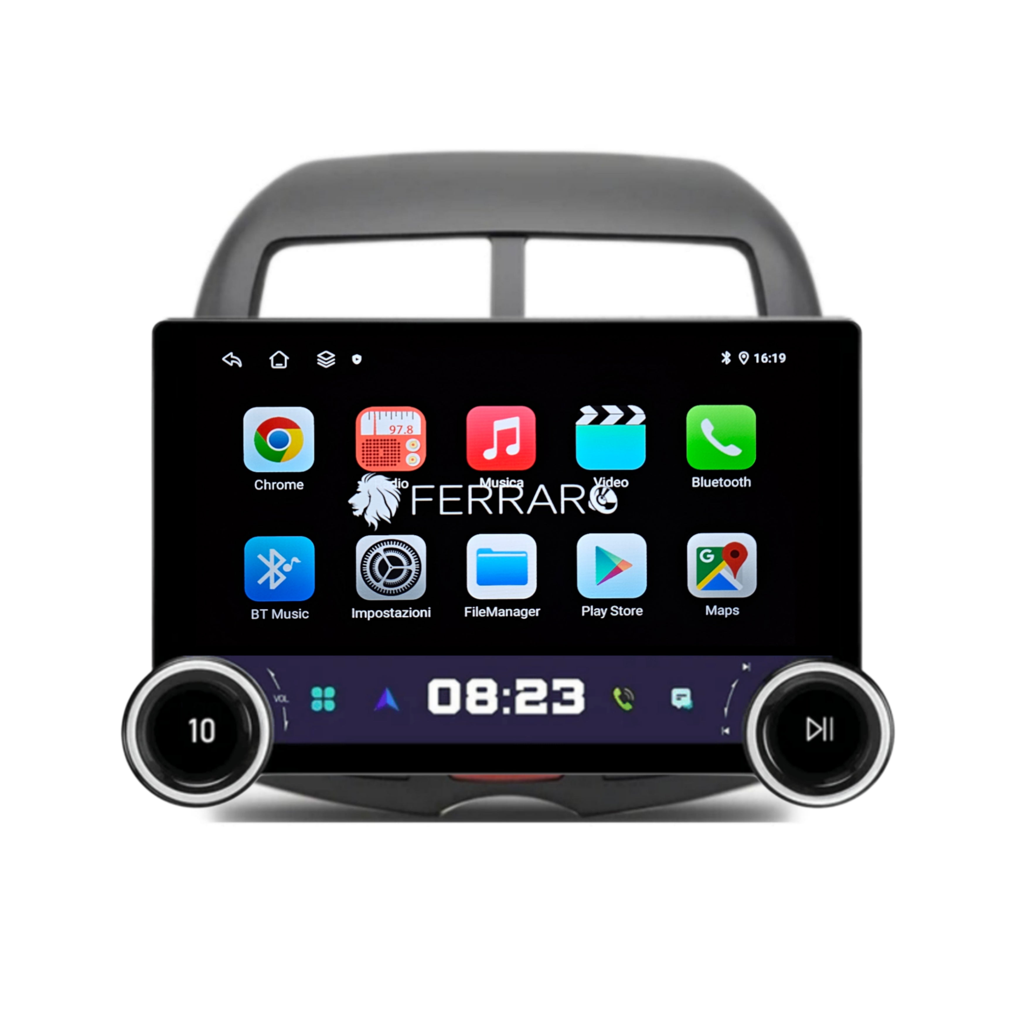 Autoradio per Mitsubishi | Peugeot 4008 | Citroen C4 AirCross 11.8" 2K | 2010-2018 | Android | Bluetooth | CarPlay | Android Auto | 4/64GB Ram