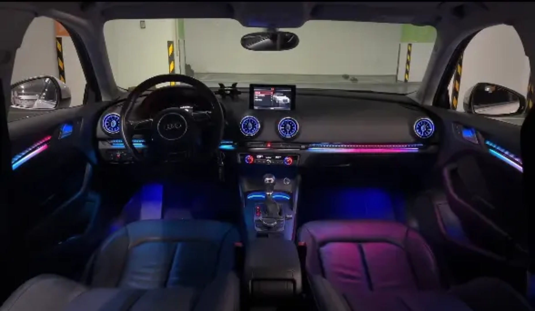 Ambient Light per Audi A3, S3, RS3 (2013-2020), 64 Colori RGB