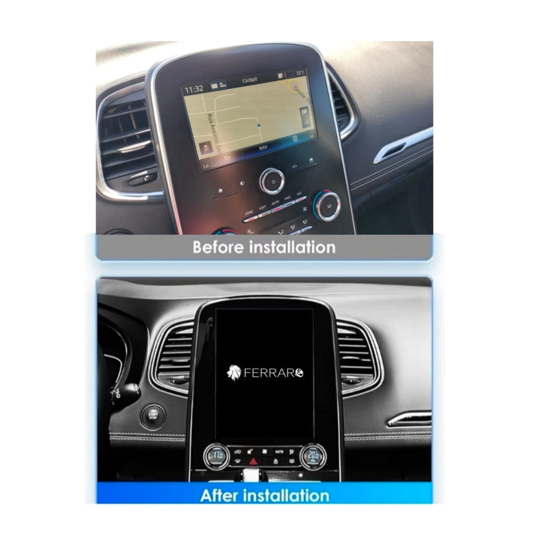 Autoradio per Renault Grand Scenic IV 9.7" (2016-2022) Android, Bluetooth, CarPlay, Android Auto, 8/128GB Ram