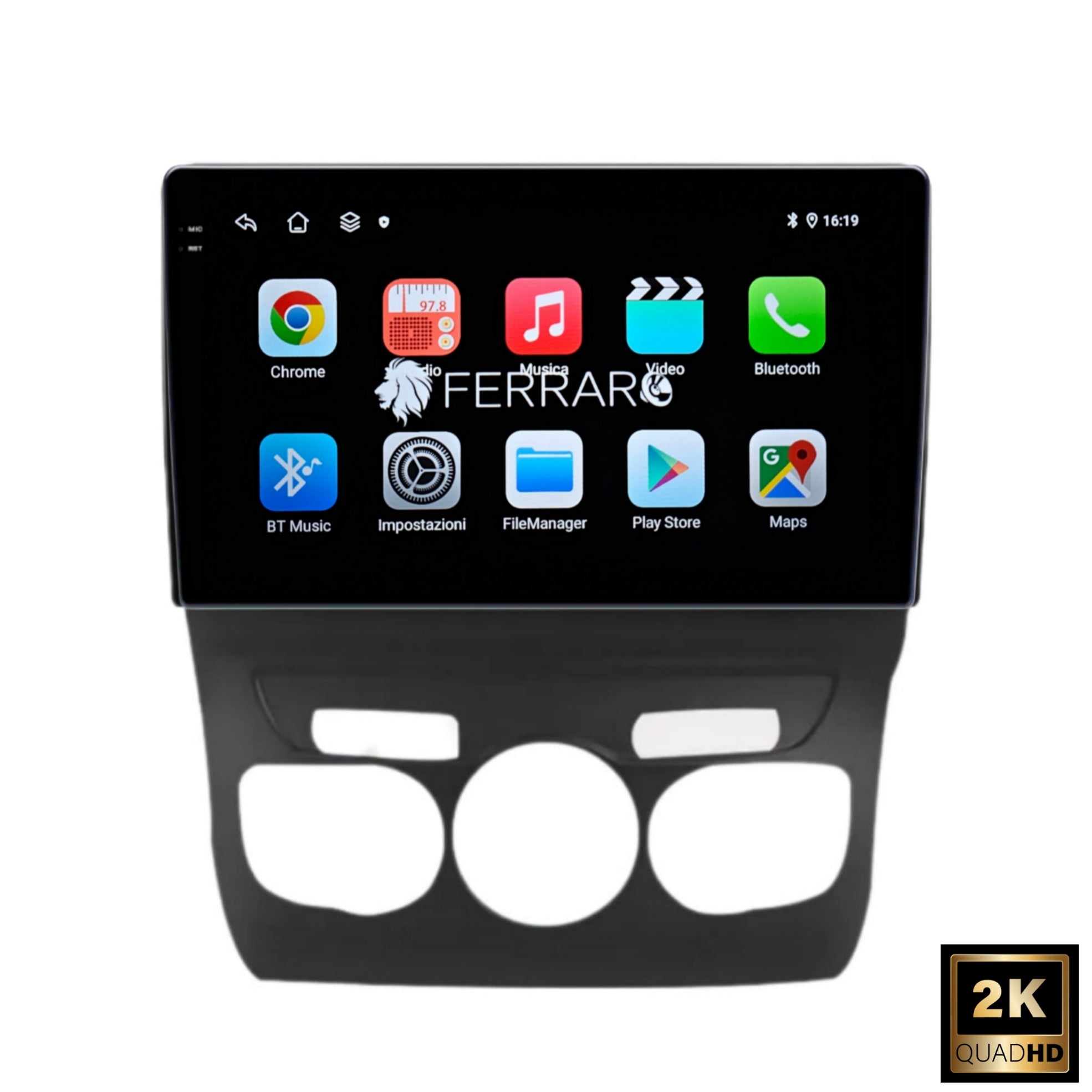 Autoradio per Citroen DS4 10.1" 2K | 2013- 2016 | Android | Bluetooth | CarPlay | Android Auto | 4/64GB Ram