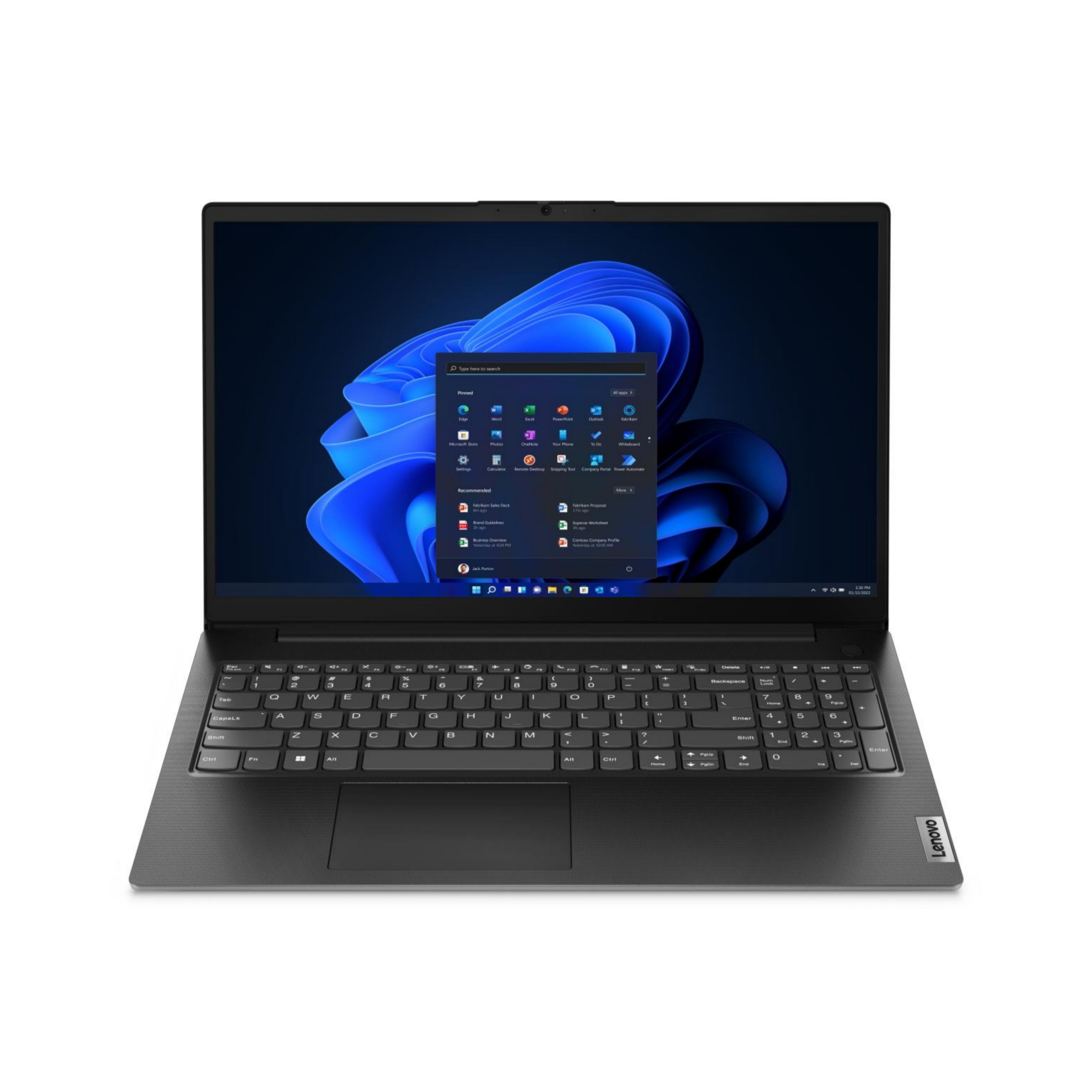 Lenovo Notebook 15.6" | Core i3-1215U | 256GB SSD, 8GB Ram | W11P | ITA