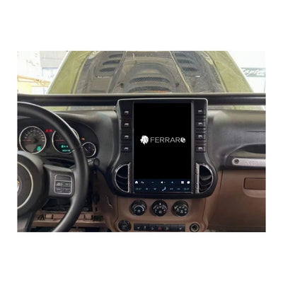 Autoradio per Jeep Wrangler 3 JK 9.7" | 2010-2018 | Android | Bluetooth | CarPlay | Android Auto | Modello Tesla | 4GB/8GB Ram