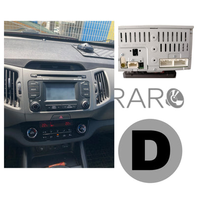 Autoradio per Kia Sportage 3 9" 2K (2010-2016) Android, Bluetooth, CarPlay, Android Auto, 12/256GB Ram